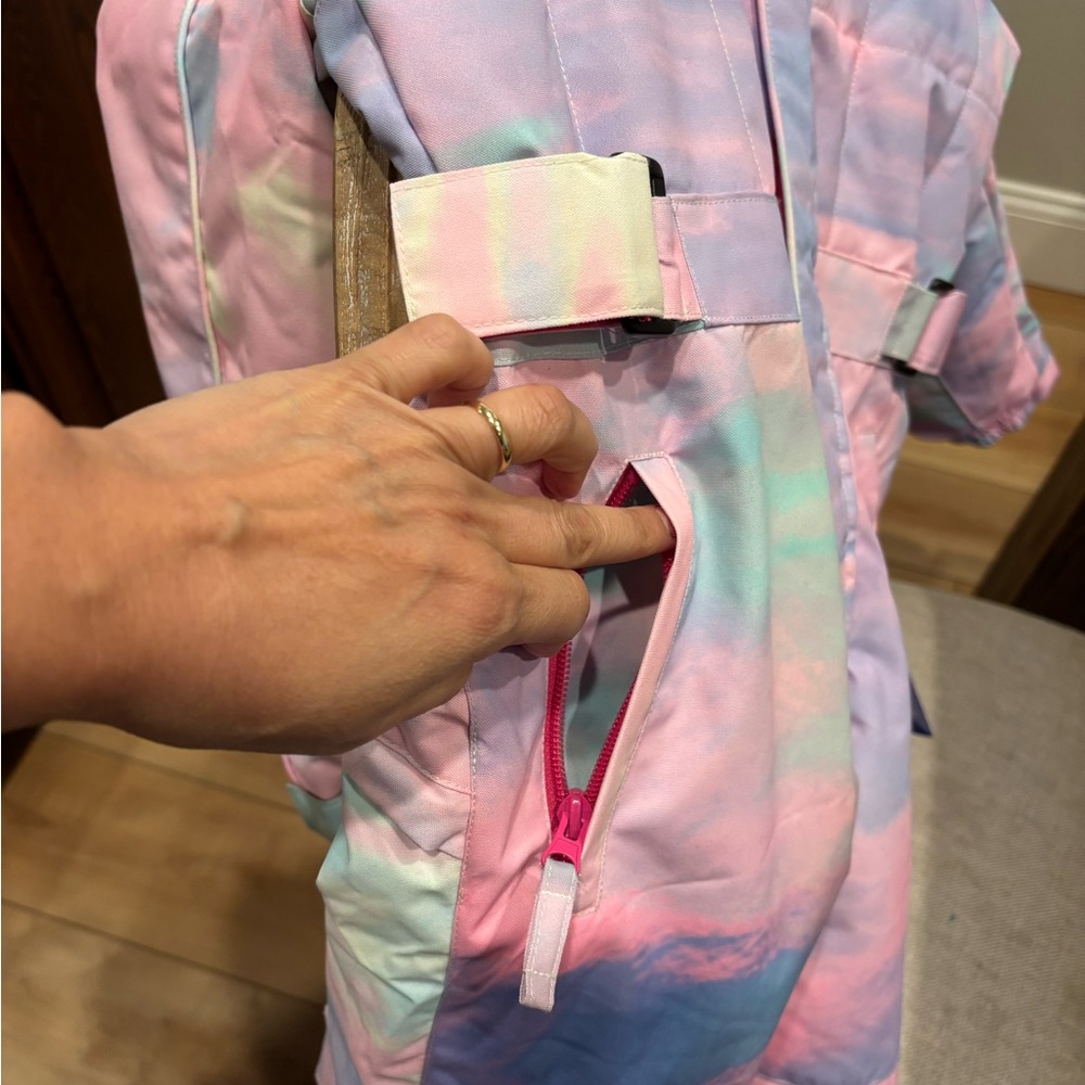 Kids Multicolor Snowsuit - Picture 12 of 12
